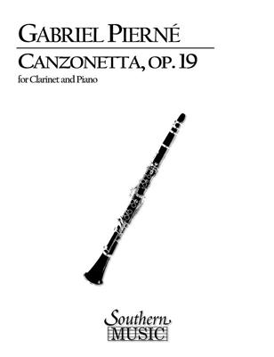 Gabriel Pierné: Canzonetta, Op 19: Klarinette Solo