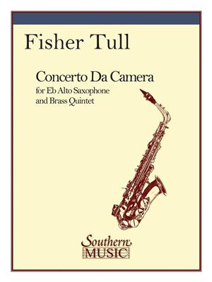 Fisher Tull: Concerto Da Camera (Br.5 W-Alto Sax): Bläserensemble
