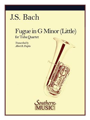 Johann Sebastian Bach: Fugue In G Minor (Little): (Arr. Al Peoples): Tuba Ensemble