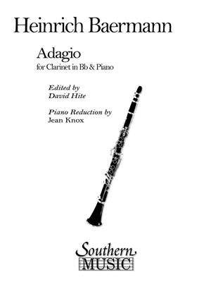 Carl Baermann: Adagio: (Arr. David Hite): Klarinette Solo