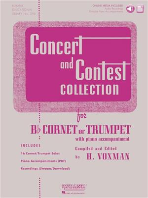 Concert and Contest Collection for Trumpet: (Arr. Himie Voxman): Trompete Solo