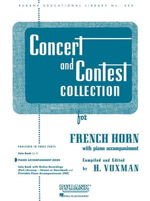 Concert And Contest Collection - Horn (PA): (Arr. Himie Voxman): Horn mit Begleitung