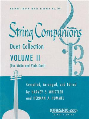 String Companions, Volume 2: (Arr. Harvey S. Whistler): Violin Duett