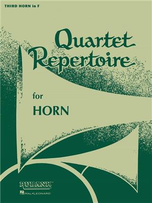 Quartet Repertoire for Horn: Horn Ensemble