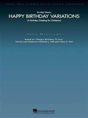 Happy Birthday Variations: (Arr. John Williams): Orchester