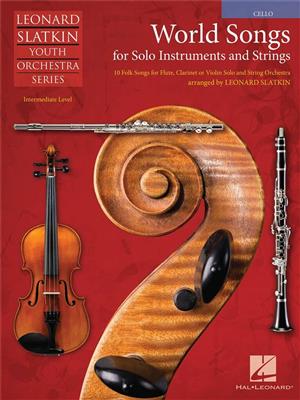 World Songs for Solo Instruments and Strings: (Arr. Leonard Slatkin): Streichensemble
