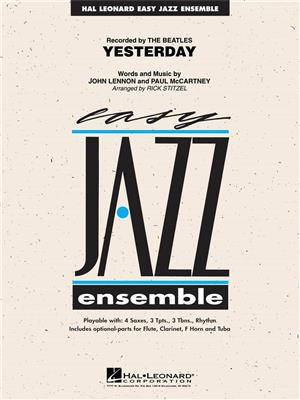 John Lennon: Yesterday: (Arr. Rick Stitzel): Jazz Ensemble