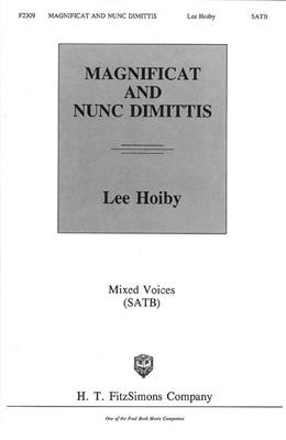 Lee Hoiby: Magnificat and Nunc Dimittis: Gemischter Chor mit Begleitung