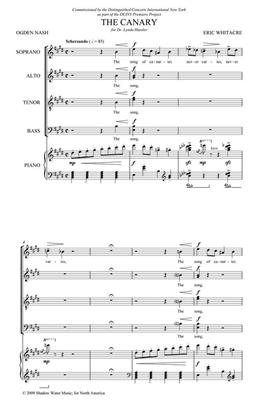 Eric Whitacre: Animal Crackers II: Gemischter Chor mit Begleitung