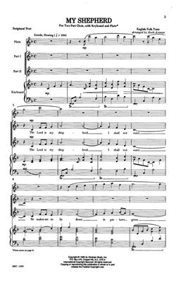 My Shepherd: (Arr. Ruth Artman): Frauenchor mit Klavier/Orgel