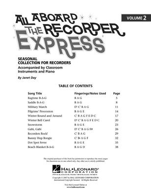 All Aboard The Recorder Express - Volume 2