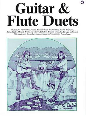 Guitar and Flute Duets: (Arr. Peter Draper): Gitarre mit Begleitung