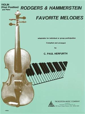Rodgers & Hammerstein Favorite Melodies: Violine mit Begleitung