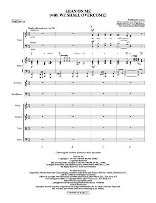Lean on Me: (Arr. Mark Hayes): Orchester