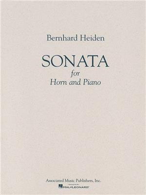 Bernhard Heiden: Sonata: Horn mit Begleitung