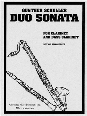 Gunther Schuller: Duo Sonata: Klarinette Duett