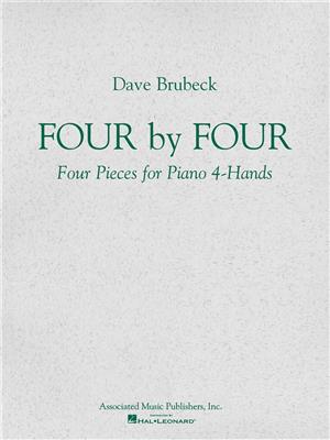 Dave Brubeck: Four by Four: Klavier vierhändig