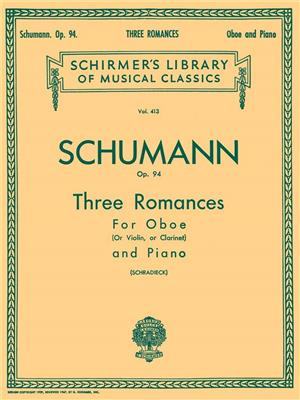 Robert Schumann: Three Romances, Op. 94: Kammerensemble
