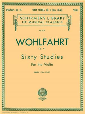 Wohlfahrt - 60 Studies, Op. 45 - Book 2