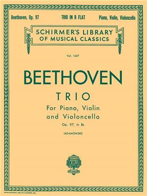 Ludwig van Beethoven: Trio in B Flat, Op. 97 (Archduke Trio): Klaviertrio