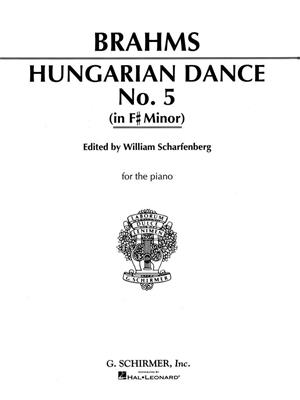 Johannes Brahms: Hungarian Dance No. 5: Klavier Solo