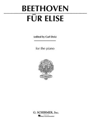 Ludwig van Beethoven: Fur Elise: Klavier Solo