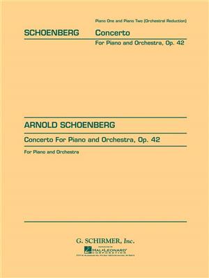 Arnold Schönberg: Concerto, Op. 42: Klavier vierhändig