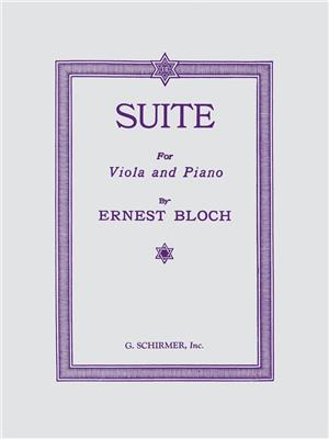 Ernest Bloch: Suite: Viola mit Begleitung