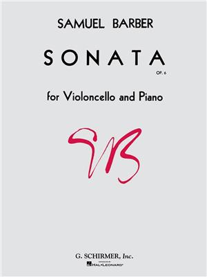 Samuel Barber: Sonata, Op. 6: Cello mit Begleitung