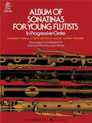 Album of Sonatinas for Young Flutists: Flöte mit Begleitung