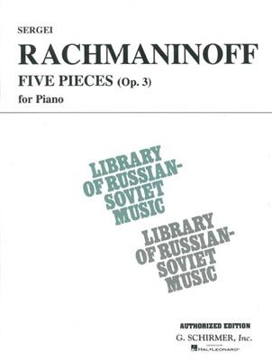 Sergei Rachmaninov: 5 Pieces, Op. 3 (VAAP Edition): Klavier Solo