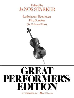 Ludwig van Beethoven: 5 Sonatas: Cello mit Begleitung
