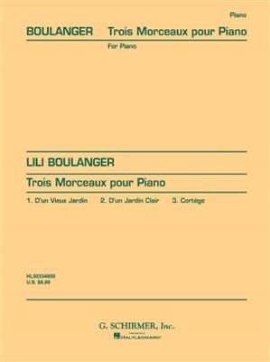 Lili Boulanger: 3 Morceaux: Klavier Solo