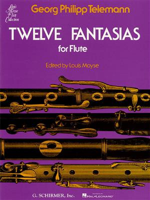 Georg Philipp Telemann: Twelve Fantasias: (Arr. Louis Moyse): Flöte Solo