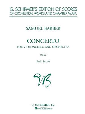 Samuel Barber: Cello Concerto, Op. 22: Orchester mit Solo