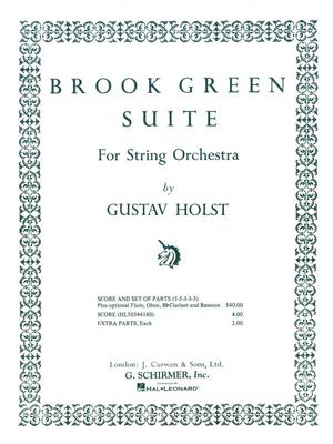 Gustav Holst: Brook Green Suite: Streichorchester