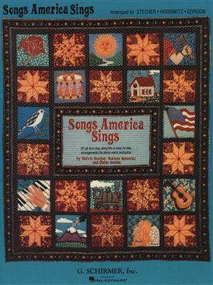 Songs America Sings: 121 Easy Arrangements: Klavier, Gesang, Gitarre (Songbooks)
