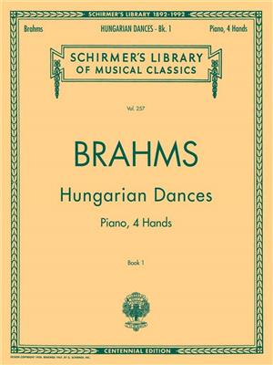 Johannes Brahms: Hungarian Dances - Book I: Klavier vierhändig
