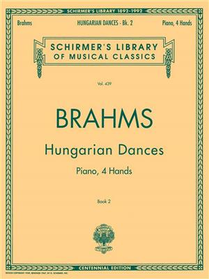Johannes Brahms: Hungarian Dances - Book II: Klavier vierhändig