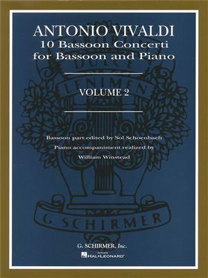 Antonio Vivaldi: 10 Bassoon Concerti, Vol. 2: Fagott mit Begleitung