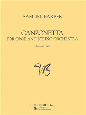 Samuel Barber: Canzonetta Op.48: Oboe mit Begleitung