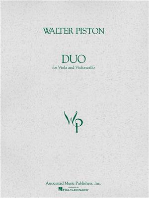 Walter Piston: Duo for Viola and Violoncello: Streicher Duett
