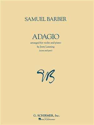 Samuel Barber: Adagio For Strings Opus 11: Violine mit Begleitung