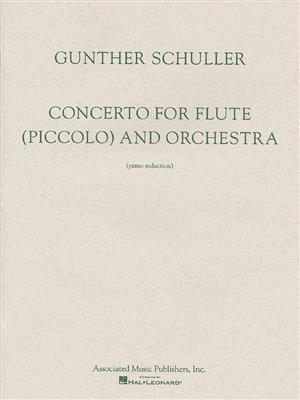 Gunther Schuller: Concerto for Flute (Piccolo) and Orchestra: Flöte mit Begleitung
