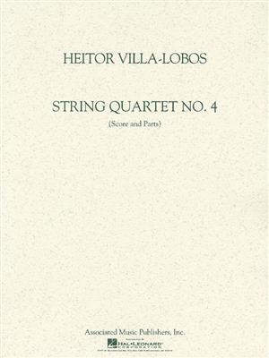 Heitor Villa-Lobos: String Quartet No. 4: Streichquartett
