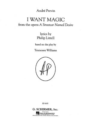 André Previn: I Want Magic: Gesang mit Klavier