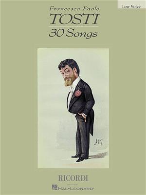 30 Songs For Low Voice: Gesang mit Klavier