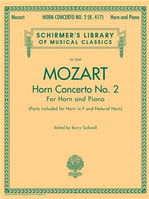 Wolfgang Amadeus Mozart: Horn Concerto No.2: Horn mit Begleitung