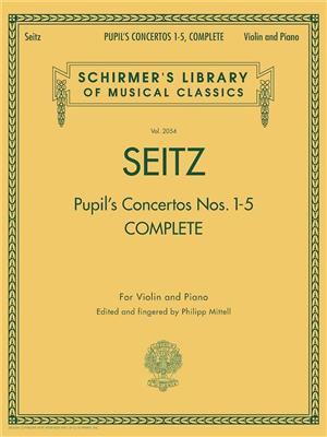 Friedrich Seitz: Pupil's Concertos, Complete: Violine mit Begleitung