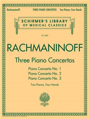 Sergei Rachmaninov: 3 Piano Concertos: Nos. 1, 2, and 3: Klavier Duett